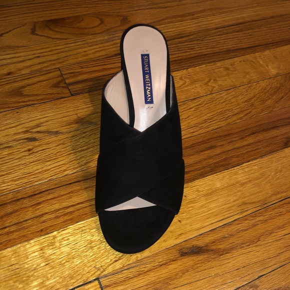 Galene suede mules by Stuart Weitzman - Picture 4 of 6